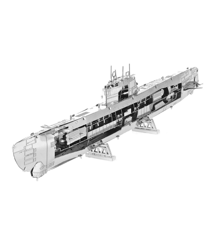 Productvisuals_Modelbouw-Metal-Earth-duitse-duikboot-type-xxi-1