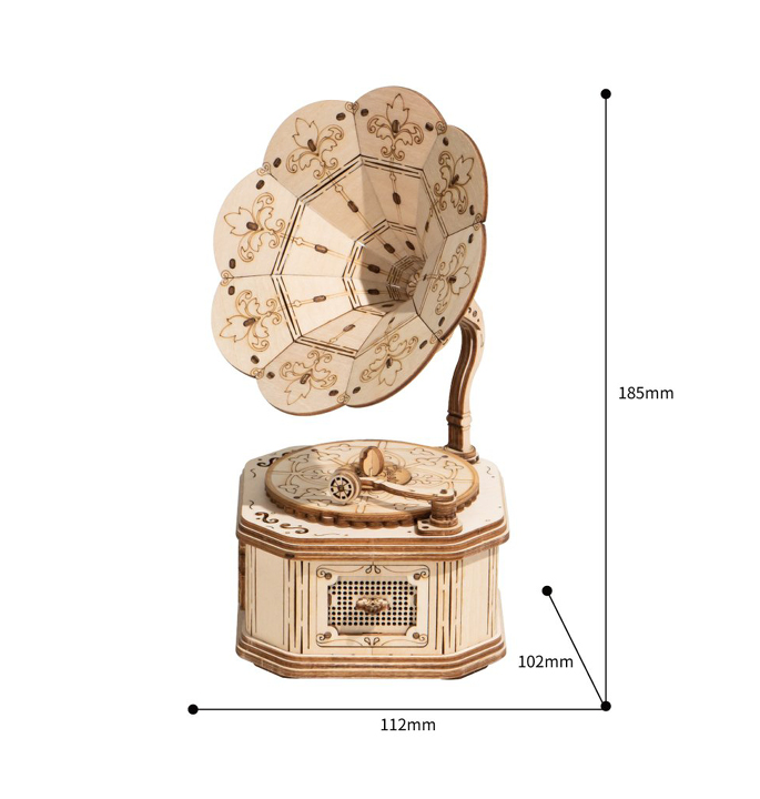 Productvisuals_Modelbouw-Robotime-gramophone5-1