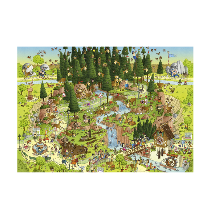 Productvisuals_Puzzels-Heye-Funky-Zoo-Forest-Habitat2-1