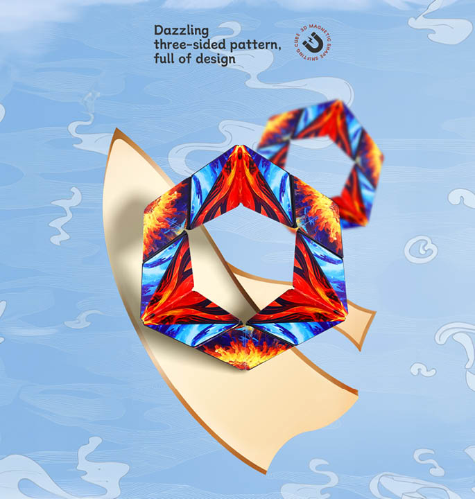 Productvisuals_Speedcubes-QiYi-3D-Magnetic-Shape-Shifting-Cube-Peacock-7