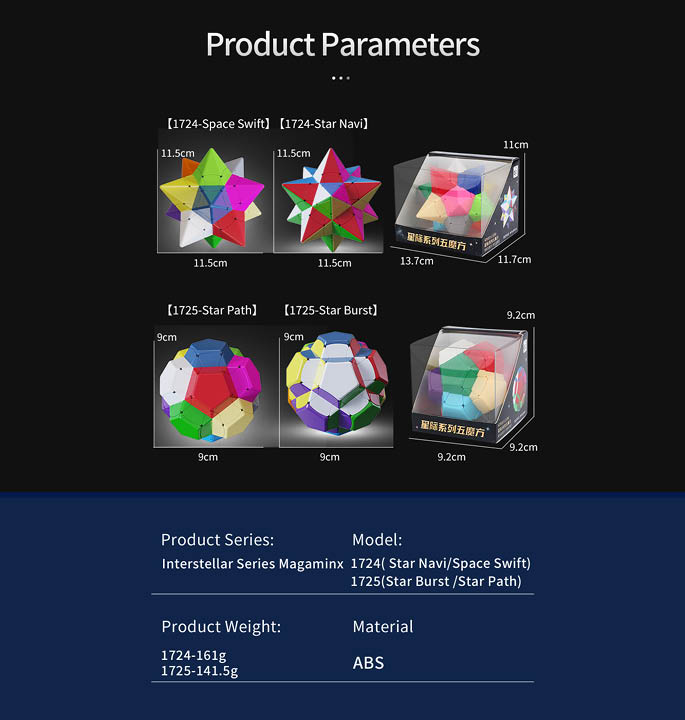 Productvisuals_Speedcubes-Yuxin-Interstellar-Series-Magaminx-Star-Navi-6
