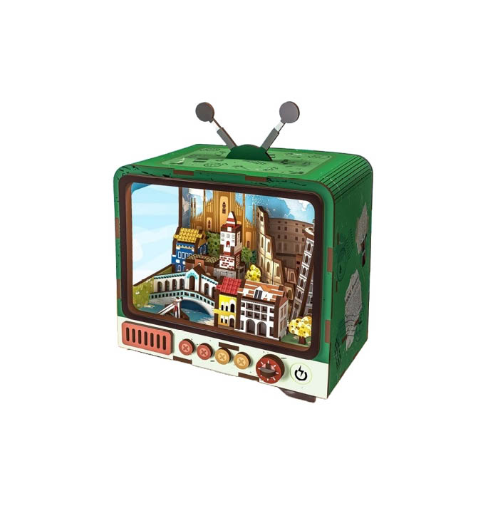 Productvisuals_Modelbouw 3D Wooden Puzzle My City – Reis naar Venetië