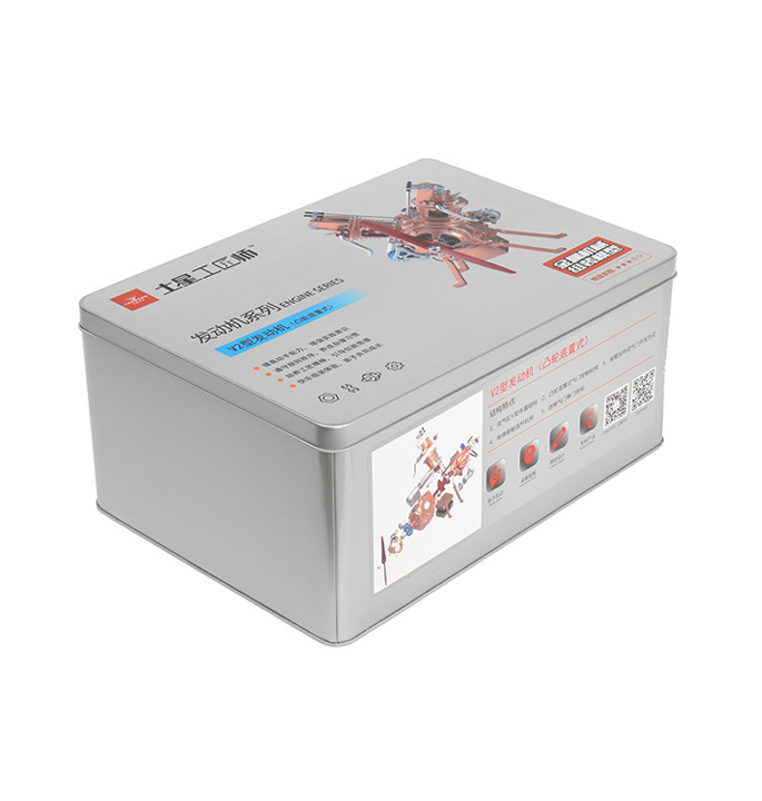 Productvisuals_Modelbouw Teching dubbele cilinder motor model dm1411
