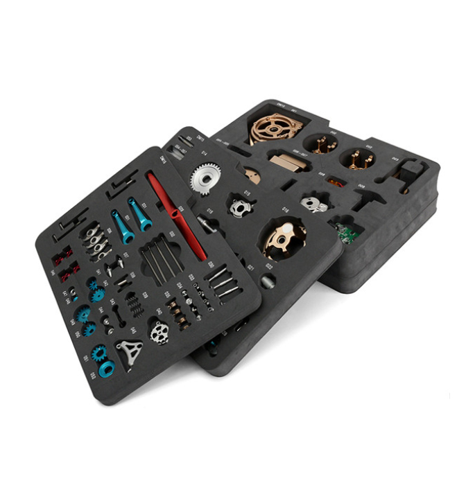 Productvisuals_Modelbouw Teching dubbele cilinder motor model dm148