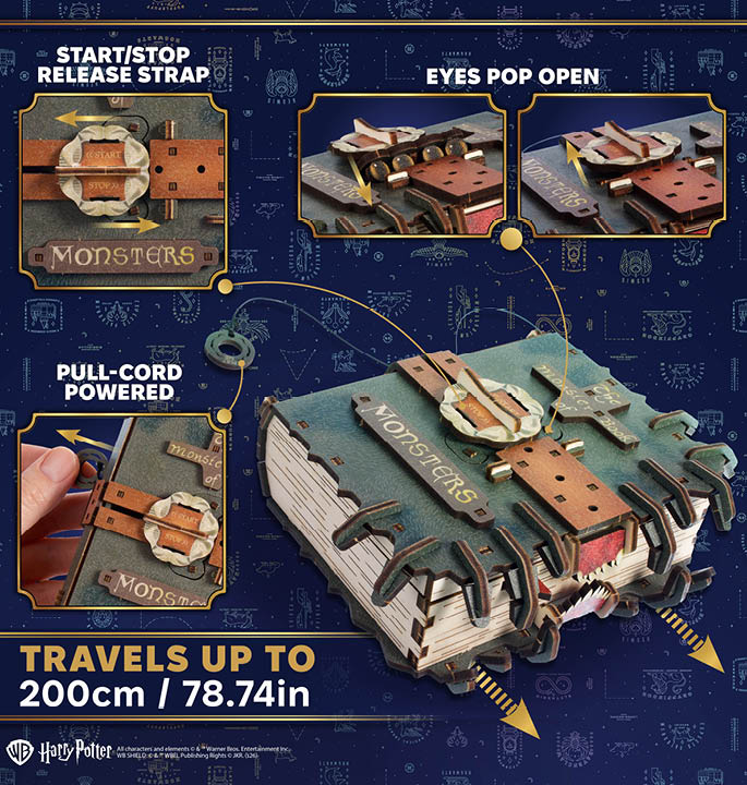 Productvisuals_Modelbouw Ugears The Monster Book of Monsters 5