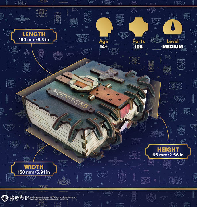 Productvisuals_Modelbouw Ugears The Monster Book of Monsters 6